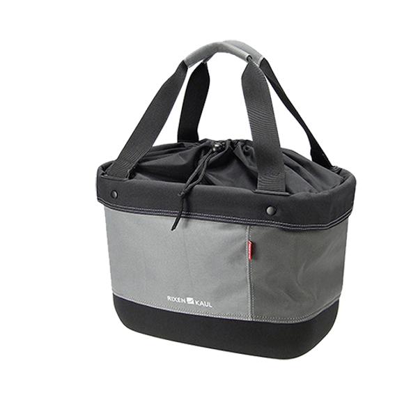 BASKET -FRONT- WITH CLIPS FOLDABLE TISSUS KLICKFIX SHOPPER ALINGO 38X26X24CM 17L (SOLD WITHOUT MOUNT)
