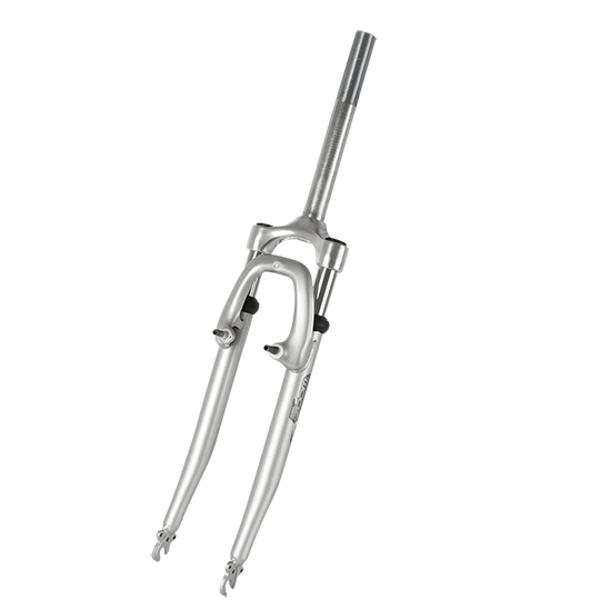 FORK HYBRID 28"" ZOOM SUSPENSION THREADED 28.6 1""1/8 GREY BRACKET"