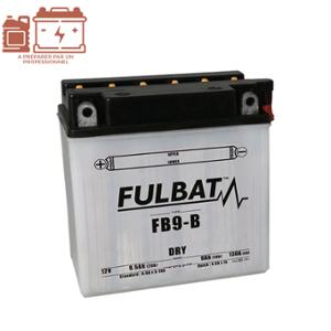 BATTERIE FB9-B FULBAT 12V9AH LG135 L75 H139 (LIVRE AVEC ACIDE)