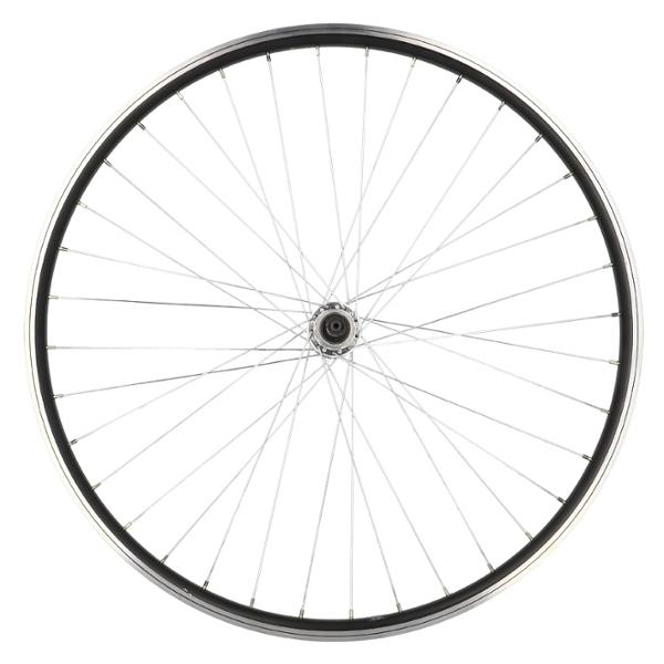 ROUE VTC 28" AR BLOCAGE JANTE NOIR MACH1 ER10. MOYEU MICHE A VISSER 5 / 6 / 7V V-BRAKE 36T