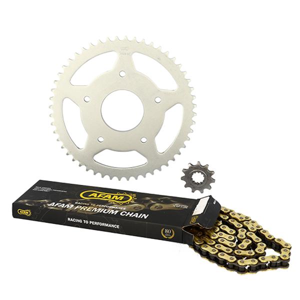CHAIN KIT AFAM FOR MRT 11->/XPS STREET EVO/420  11X52 Ø62/5 SCREWS