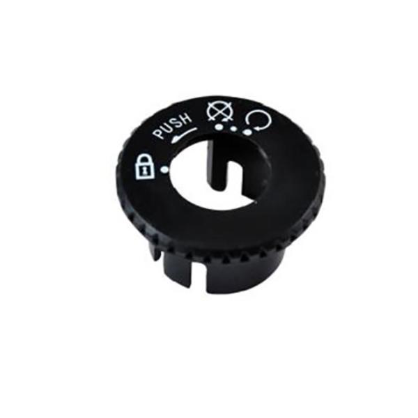 IGNITION SWITCH SURROUND SCOOTER TUN'R FOR BW'S ->2003    -BLACK