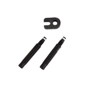 PROLONGATEUR DE VALVE TUBELESS SCHWALBE ALU NOIR 30MM (X2)