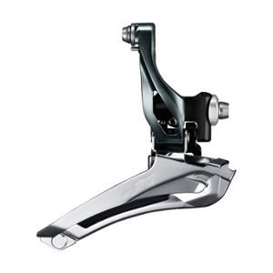 DERAILLEUR ROAD -FRONT-  FOR SOLDERING SHIMANO TIAGRA 4700 10 SPEED DOUBLE DARK GREY