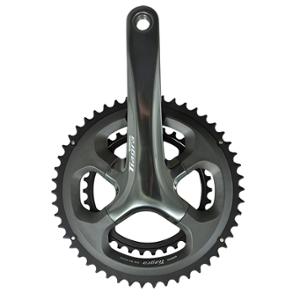 PEDALIER ROUTE COMPACT 50-34D L172.5 SHIMANO TIAGRA 4700 GRIS FONCE 10V.