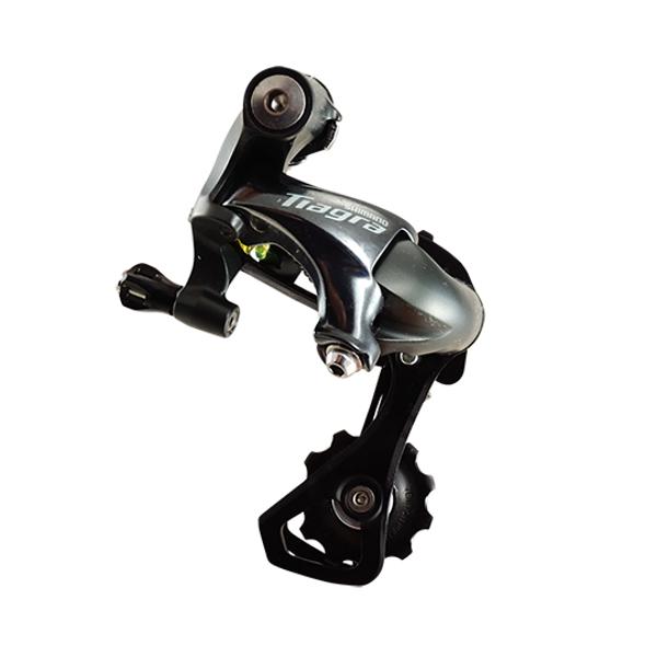 DERAILLEUR ROUTE AR SHIMANO TIAGRA 4700SS 10V GRIS FONCE CHAPE COURTE