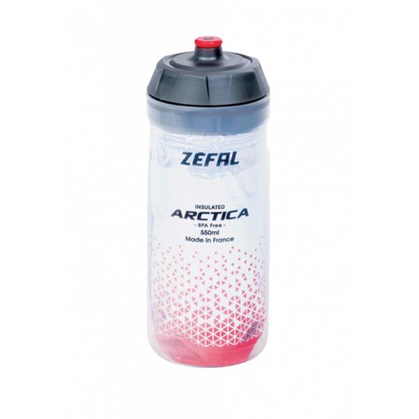 BIDON ZEFAL ISOTHERM ARCTICA 55 ARGENT / ROUGE 550ML (ISOTHERME 2H30)