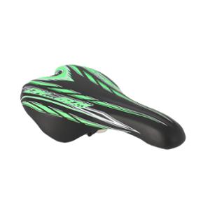 SELLE ENFANT JUNIOR 20 / 24 POUCES MONTE GRAPPA 998 OK GO NOIR / VERT AVEC CHARIOT DE SELLE
