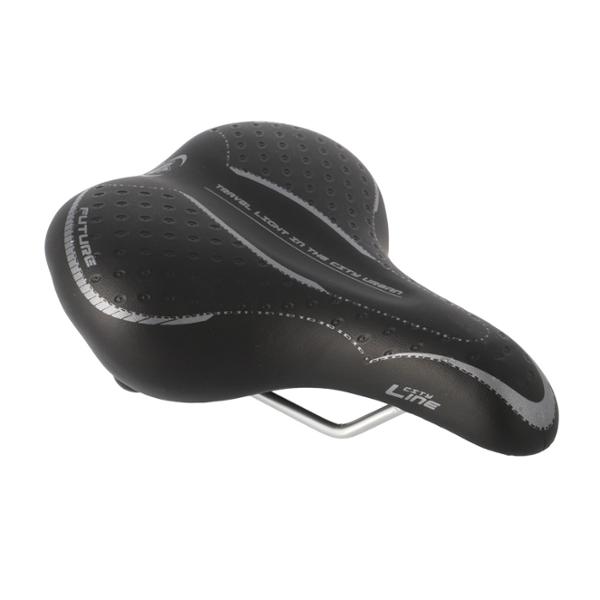 SELLE LOISIR MONTE GRAPPA 1900 FUTURE FEMME NOIR ELASTOMERE