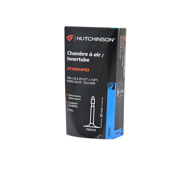 INNER TUBE BICYCLE 700C (20/25-622/630) VP 80mm HUTCHINSON STANDARD
