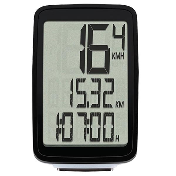 COMPTEUR VELO SANS FIL SIGMA PURE 1 ATS 5 FCTS BLANC