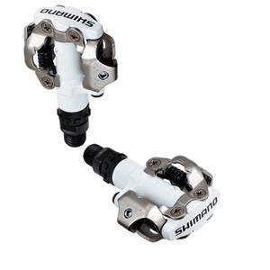 PEDAL MTB AUTO SHIMANO SPD XC M520 WHITE (PAIR)