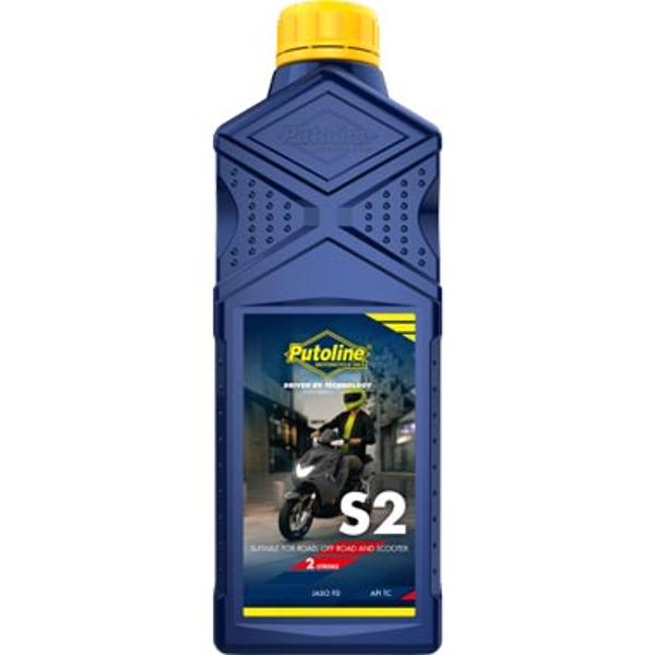 HUILE MOTEUR 2T PUTOLINE S2 SEMI-SYNTHETIQUE (1L)