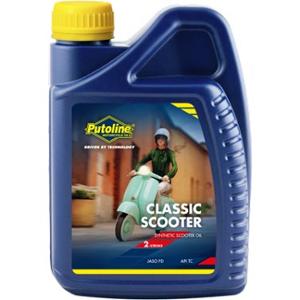 HUILE MOTEUR 2T PUTOLINE CLASSIC SCOOTER SYNTHETIQUE SPECIALE VESPA / LAMBRETTA (1L)