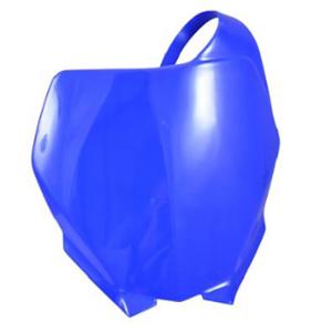 FORK HEAD MOTO 50cc/MOTO/MOPED UFO* NUMBER PLATE CROSS TYPE YZ BLUE