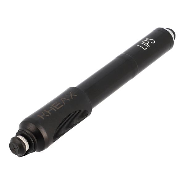 POMPE MINI VTT KHEAX LIPS HV M 6.2 BARS POIGNEE COMPOSITE CORPS ALU NOIR L225MM