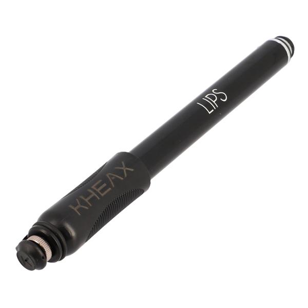 POMPE MINI ROUTE KHEAX LIPS HP M 9.7 BARS POIGNEE COMPOSITE  CORPS ALU NOIR L230MM
