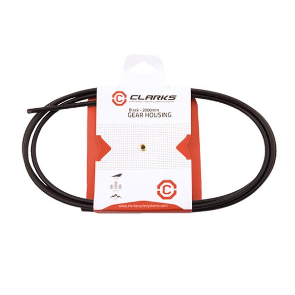 TRANSMISSION DERAILLEUR ROAD/MTB CLARKS GALVA BLACK (SHEATH)