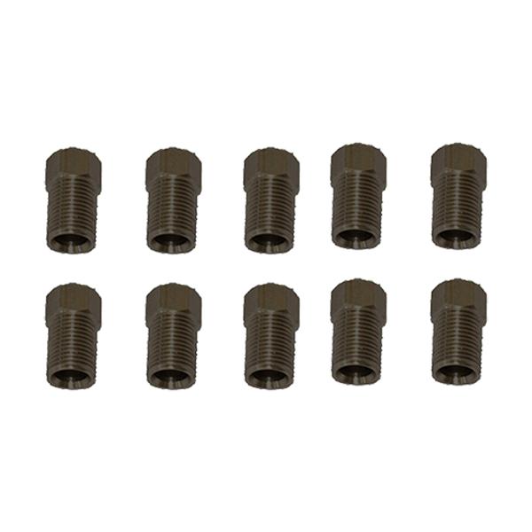 NUT COMPRESSION COMPATIBLE SHIMANO EXTERNAL THREADED M8X0.75 (X10)