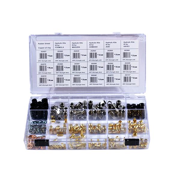 COFFRET MAINTENANCE CLARKS RACCORD DURITE FREIN HYDRAULIQUE MAGURA / SHIMANO / FORMULA / A