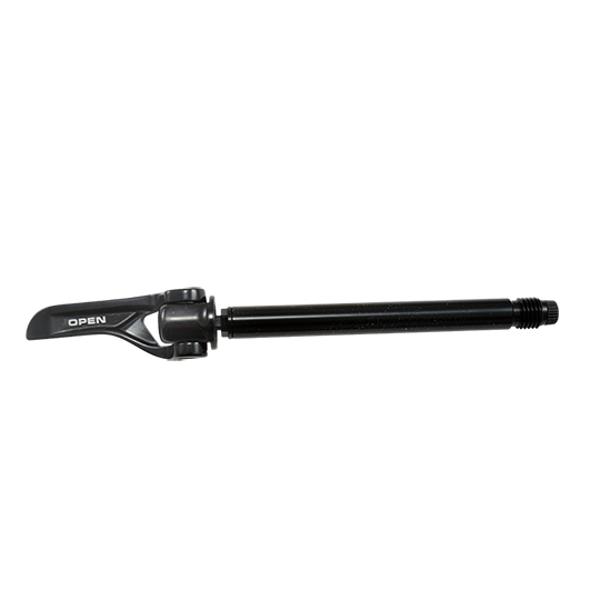 BLOCAGE ROUTE AV AXE TRAVERSANT SHIMANO 12MM ENTRAXE DE 100MM NOIR