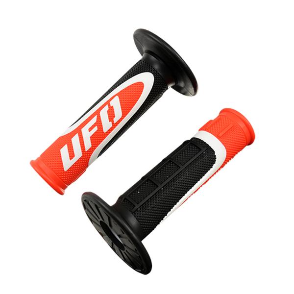 GRIPS UFO AXIOM BLACK/RED TRIPLE DENSITY   (PAIR)
