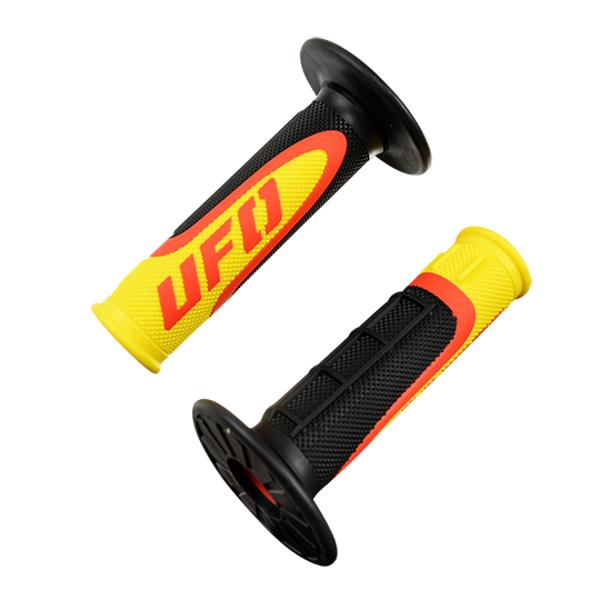 GRIPS UFO AXIOM BLACK/YELLOW TRIPLE DENSITY   (PAIR)