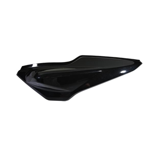 CARCASA TRASERA SCOOTER DERECHA TUN'R ADAPTADOR NITRO/AEROX 2013-> NEGRO (PINTADO)