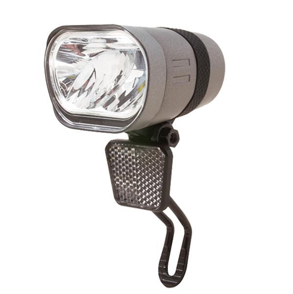 FRONT LIGHT BICYCLE LED FOE E-BIKE SPANNINGA AXENDO 80 XE 6-36 VOLT (FORK MOUNT)