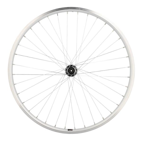 ROUE VTT 26" AV BLOCAGE JANTE ARGENT MACH1 ER10 MOY.SHIMANO QC300 V-BRAKE