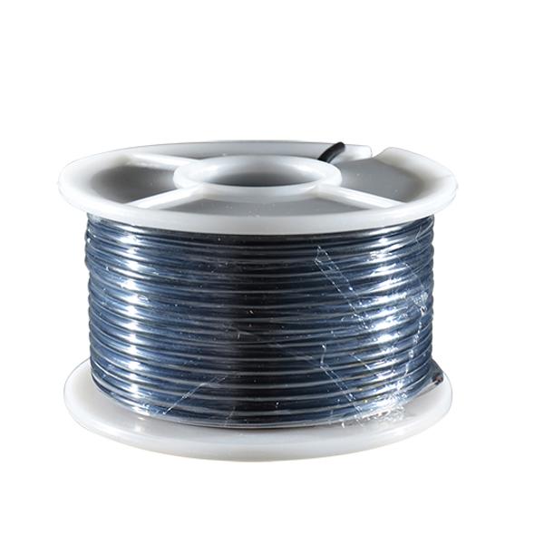 SPARK PLUG WIRE SECTION 1.50mm BLACK - ROLLER 25 M