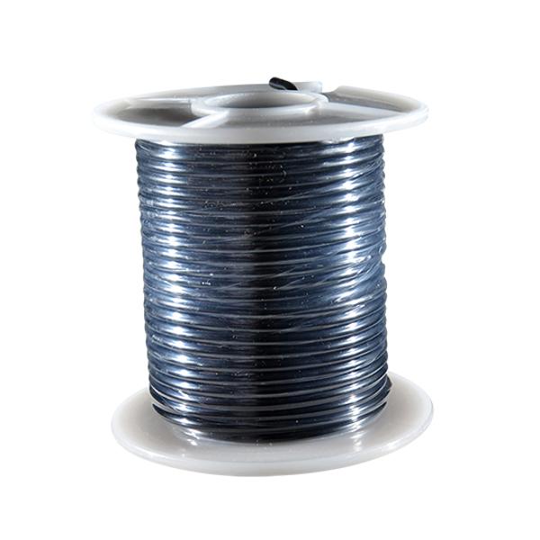 FIL ELECTRIQUE SECTION 2.50MM NOIR - ROULEAU DE 25M