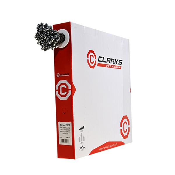 CABLE FRENO MTB INOX CLARKS D1.5MM L2.00M (CAJA DE 100)
