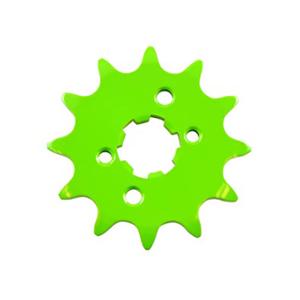 SPROCKET MOTO 50cc D12 TUN'R FOR DERBI SENDA/GPR/GSM 1999-> 420 12  TEETH - GREEN