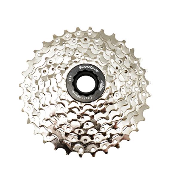 CASSETTE  8V. VTT SUNRACE CSM66 - 11-32DTS (COMPATIBLE SHIMANO)