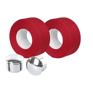 GUIDOLINE VELOX COTON SUPERIEUR TRESSOSTAR 90 ROUGE (X2) BLISTER