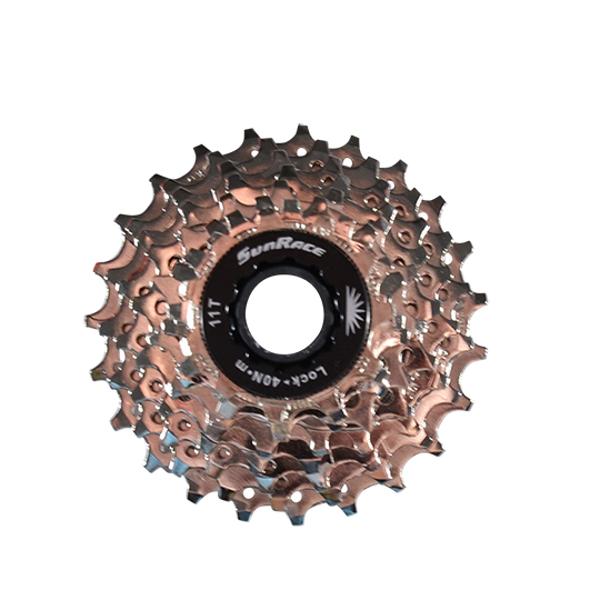 CASSETTE  8V. ROUTE SUNRACE CSR86 - 11-23DTS (COMPATIBLE SHIMANO)