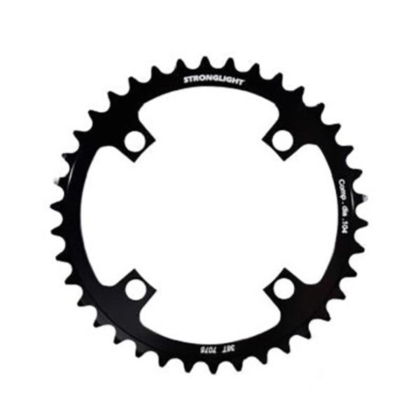 PLATEAU E BIKE / VAE MONO DIAM 104 EXTER 38DTS ALU 7075 NOIR 4 BRAN. STRONG COMP. BOSCH GEN3