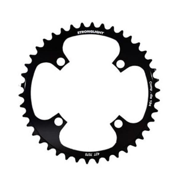 PLATEAU E BIKE / VAE MONO DIAM 104 EXTER 42DTS ALU 7075 NOIR 4 BRAN. STRONG COMP. BOSCH GEN3