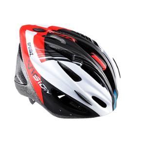 CASQUE ROUTE / VTT OPTIMIZ O300 VISION ROUGE / BLANC / NOIR MAT REGLAGE OCCIPITAL T.L (58 / 61)