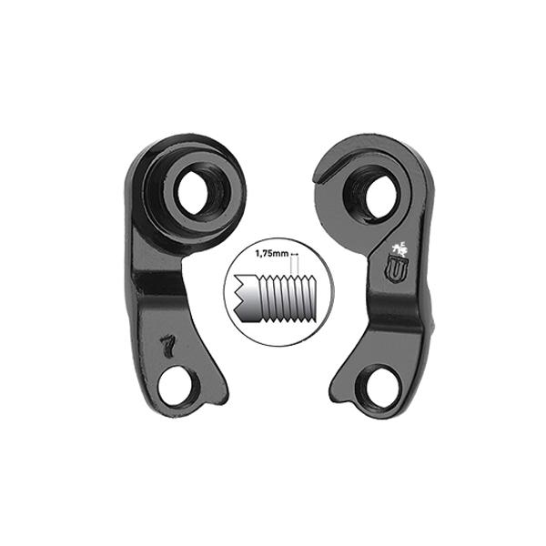 PATTE DERAILLEUR ALU  ADAPTABLE    CADRE BULLS (GH-249)