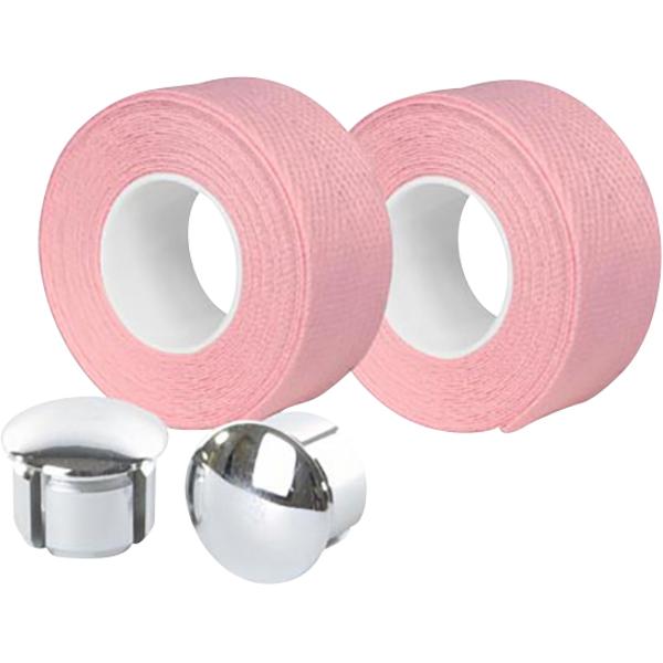 GUIDOLINE VELOX COTON SUPERIEUR TRESSOSTAR 90 ROSE PASTEL AVEC EMBOUTS GUIDON (PR) BLISTER