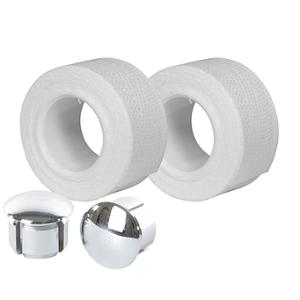 GUIDOLINE VELOX COTON TRESSOREX 85 BLANC AVEC EMBOUTS GUIDON (PR) BLISTER