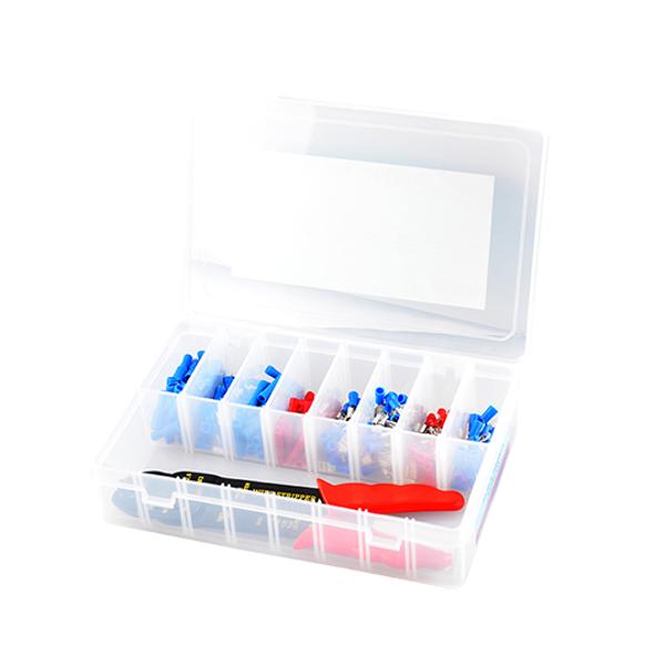 COSSE MALE ET FEMELLE (COFFRET DE 200 PCS PANACHES + PINCE)