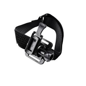 SUPPORT ECLAIRAGE VELO KHEAX FIXATION CASQUE COMPATIBLE SUBRA