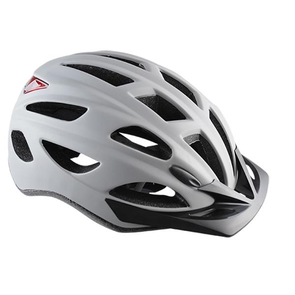 CASQUE URBAIN POLISPORT CITY GO CHARCOAL GRIS MAT REGLAGE OCCIPITAL T.L 58 / 61 (LED INTEGRE