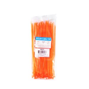 COLLIER RILSAN PLASTIQUE ORANGE LONG 2,6X200 MM (X100)