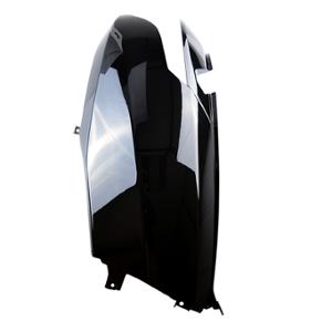 CARCASA TRASERA SCOOTER DERECHO TUN'R ADAPTADOR VIVACITY 2008-> NEGRO (PINTADO)