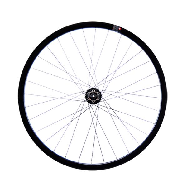 ROUE GRAVEL 700 AV BLOCAGE JANTE NOIR MACH1 PULSE 19 TUB. READY MOY. SHIM.M475 DISQUE 6T