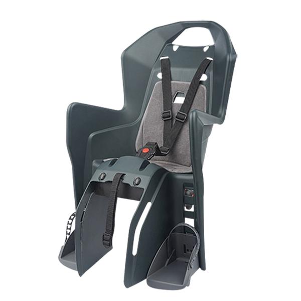 BABY CARRIER -REAR- ON LUGGAGE RACK POLISPORT KOOLAH RMS LIGHT GREY/DARK GREY CUSSION